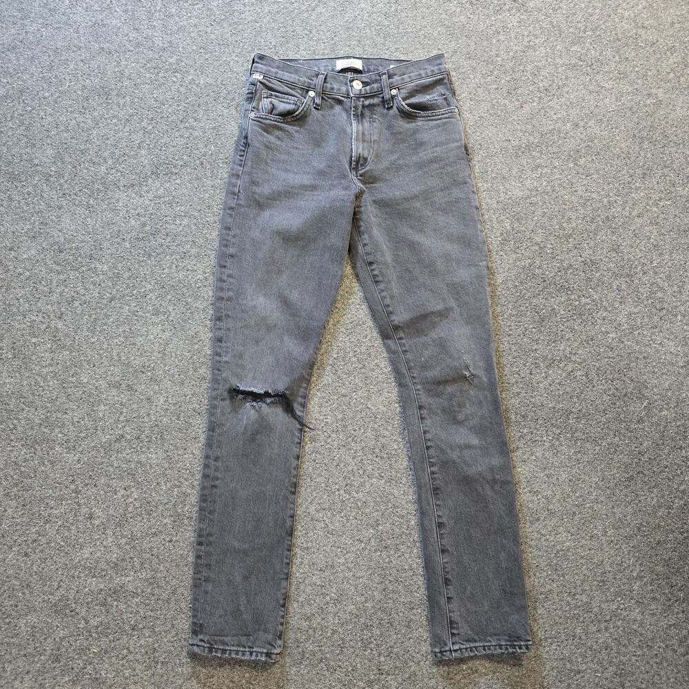 Citizens Of Humanity Jeans Womens Size 24 Gray Skyla Skinny Slim Stretchy Casual